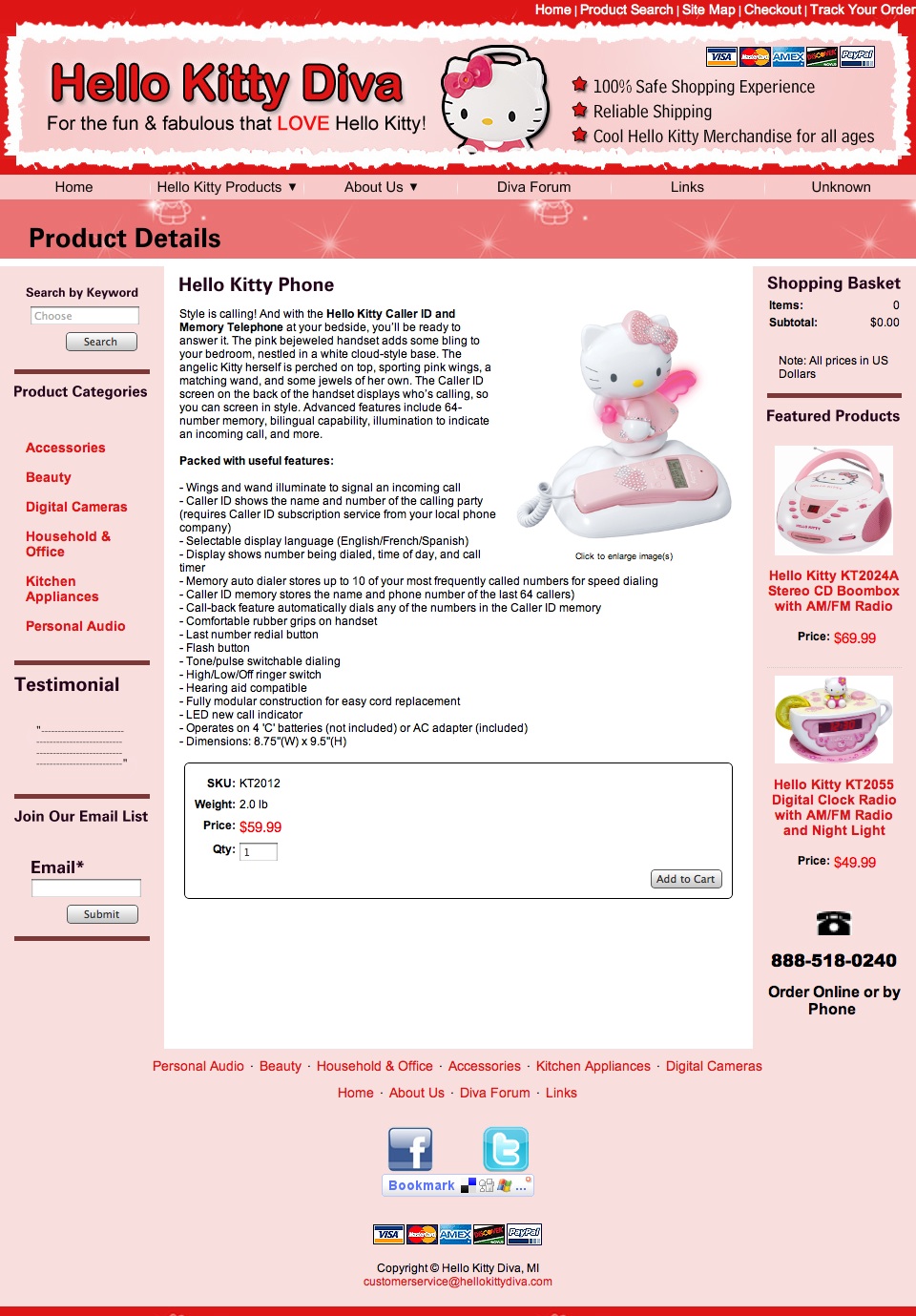 hello kitty merchandise